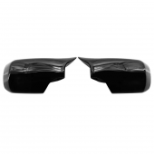 BMW E46 3 Serisi 1998-2005 Makyajsız Kasa İle Uyumlu Batman Yarasa Ayna Kapağı Piano Black ABS Plastik - 3