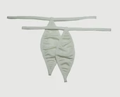 ASM1211 Kadın 2 li  Beyaz Mıcro Mini Damla Kıskırtıcı String - 4