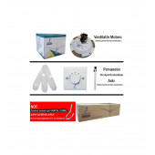 Vanti KCF272 80W 142cm Sac Beyaz 3 Kanatlı Tavan Vantilatörü - 1