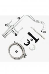 Movecci   Dual Flow Çift Akışlı Eviye Mutfak Bataryası Ingiliz Tarzı - 2