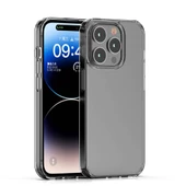 iPhone 15 Pro Kılıf Coss Şeffaf Sert Silikon Kılıf thumbnail 2