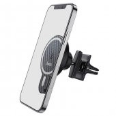 Polham HC Series Araç içi 15w Kablosuz Şarjlı Magsafe İle Uyumlu Telefon Tutucu, Ultra Güçlü Manyetik - 4