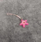 Anahtarlık Kolye Sevimli Yıldız Çanta Araba Cüzdan Aksesuar Süsü Hediye - 5