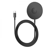 Polham HC Series 3in1 15W AirPods, Apple Watch, iPhone ile Uyumlu Kablosuz Magsafeli Hızlı Şarj Aleti - 1