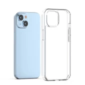 iPhone 15 Plus Kılıf Coss Şeffaf Sert Silikon Kılıf - 4