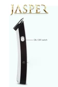 Jasper JPR-1014 Pro Ayarlanabilir Saç Tarağı Saç Sakal Ense Çizim Tıraş Makinesi - 2