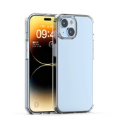 iPhone 15 Plus Kılıf Coss Şeffaf Sert Silikon Kılıf - 2