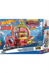 Hkx41 Hot Wheels Çember Pistli Iftaiye Istasyonu - 7