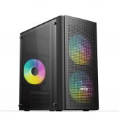İzoly Artes M2 3x Rainbow Fanlı Usb 3.0 Temperli Cam Bilgisayar Kasası - 1