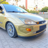 Ford Focus 1 Hb&Sedan 1998-2004 Uyumlu Üniversal Astra H lip Esnek Ön Lip 2 Parça Tampon Altı Dil Karlık Ön Ek - 6