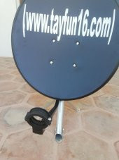 Siyah 70 cm Full HD 4K Uydu Çanak Anteni-Antrasit - 2