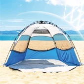 Mobihome Otomatik Plaj Çadırı-MAVİ thumbnail 11