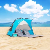 QuickUP Otomatik Plaj Çadırı-MAVİ thumbnail 5