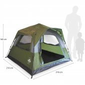 Where Tomorrow Fenstern Otomatik Çadır-YEŞİL thumbnail 3