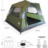 Where Tomorrow Fenstern Otomatik Çadır-YEŞİL thumbnail 2