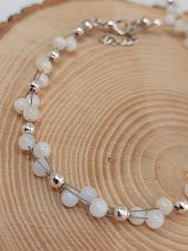 Ay Taşı Tasarım Kolye 4mm thumbnail 4