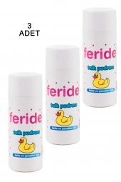 TOPTANBULURUM Feride Serpme Talk Pudrası 75 Gr. 3 Adet - 1
