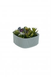 TOPTANBULURUM Aranjman Plastik Saksı 19.8x19.8x9.1 cm 1.8 Lt No2 Renk 4 - 1