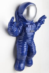 Dekoratif Astronot Apollo Duvar Heykeli (47X35CM) - 1