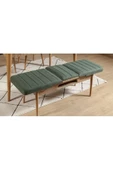 ZEYTUN Paris Banklı Yemek Masası Takımı Atlantik Yeşil - 3