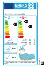 Demirdöküm A6 12000 BTU A++ Inverter Duvar Tipi Klima - 2