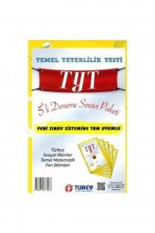Türev Yayınları TYT 5 li Deneme - 1