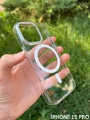 İphone 15 Pro Hybrid Magsafe Animasyonlu Sararmaz Kılıf thumbnail 2