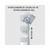 Şarj Edilebilir Masa Lambası - Beyaz (Yurt Dışından) C67 - 1