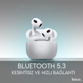 Coofbe Hc Seri Uzun Şarjlı 350mAh Bluetooth Vers.5.3 Dokunmatik IPX-5 HıFı Ses Gürültü Engelleyici Bluetooth Kulaklık - 2