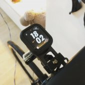 Apple Watch Serisi 5 44M İçin Wahoo Bisiklet Montaj Casing Menü Plastik Aparat - 3