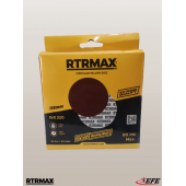 RTRMAX RDS115180 Alüminyum Oksit Cırtlı Zımpara 220 KUM 1 KUTU (20 AD) 115 MM - 1