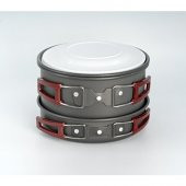 ORCAMP KAMP MUTFAK TENCERE SETİ 4 LÜ 1276GR OUT-1050 4455 - 2