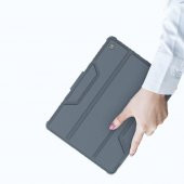 Nillkin Apple iPad 10.2 2019/2020/2021 Uyumlu Tablet Kılıfı -Gri - 4