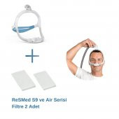 ResMed AirFit P30i CPAP Burun Yastık Maskesi (STD)+ResMed S9 ve Air Serisi Filtre 2’li Paket - 1