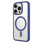 iPhone 15 Pro Kılıf Wireless Şarj Özellikli Sert PC Mat Riksos Magsafe Kılıf thumbnail 12