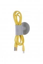 Vakumlu Kapı Stoperi 4 Adet Kapı Kolu Koruyucu Silikon Aparat Çok Amaçlı Tutucu - 5