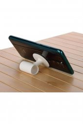 Vakumlu Kapı Stoperi 4 Adet Kapı Kolu Koruyucu Silikon Aparat Çok Amaçlı Tutucu - 6