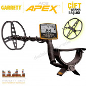 Garrett  Ace Apex Dedektör Çift Başlıklı thumbnail 1