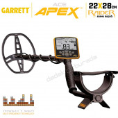 Garrett Ace Apex Basic Dedektör Raider Başlıklı (22x28cm) - 1