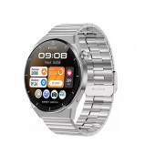 G3 Max Akıllı Saat (IOS-ANDROID UYUMLU) GÜMÜŞ KASA- 3 KORDONLU GÜMÜŞ RENK - 1