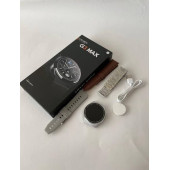 G3 Max Akıllı Saat (IOS-ANDROID UYUMLU) GÜMÜŞ KASA- 3 KORDONLU GÜMÜŞ RENK - 4