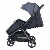 Prego 2026 Smart Fold Travel Bebek Arabası / Füme - 4