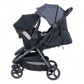 Prego 2026 Smart Fold Travel Bebek Arabası / Füme - 6