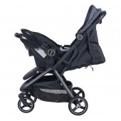 Prego 2026 Smart Fold Travel Bebek Arabası / Füme - 7