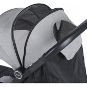 Prego 2026 Smart Fold Travel Bebek Arabası Gri - 7