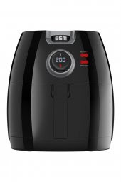 Sem Akıllı Aircook Yağsız Kızartma Sıcak Hava Fritöz - Airfryer 8 Program SC301 - 1