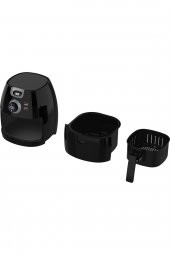 Sem Akıllı Aircook Yağsız Kızartma Sıcak Hava Fritöz - Airfryer 8 Program SC301 - 3