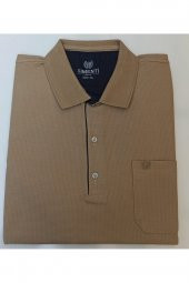 Polo Yaka Rahat Kalıp Pamuklu T-shırt thumbnail 2