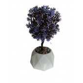 Yapay Çiçek Ağaç 10 cmX10 cm X 24 cm Boyutlarında - 2