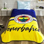 Kristal Lisanslı Battaniye Fenerbahçe Sarı Lacivert - 1